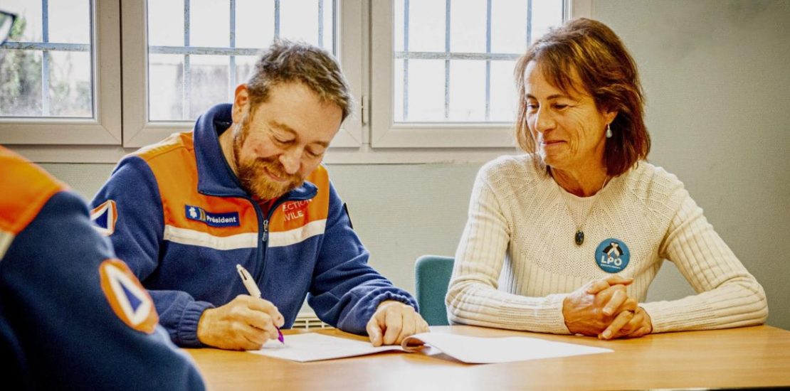signature convention biodiversité protection civile